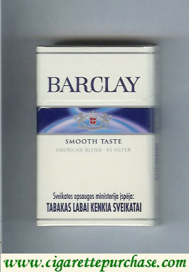 Barclay Smooth Taste CIGARETTES Lithuania
